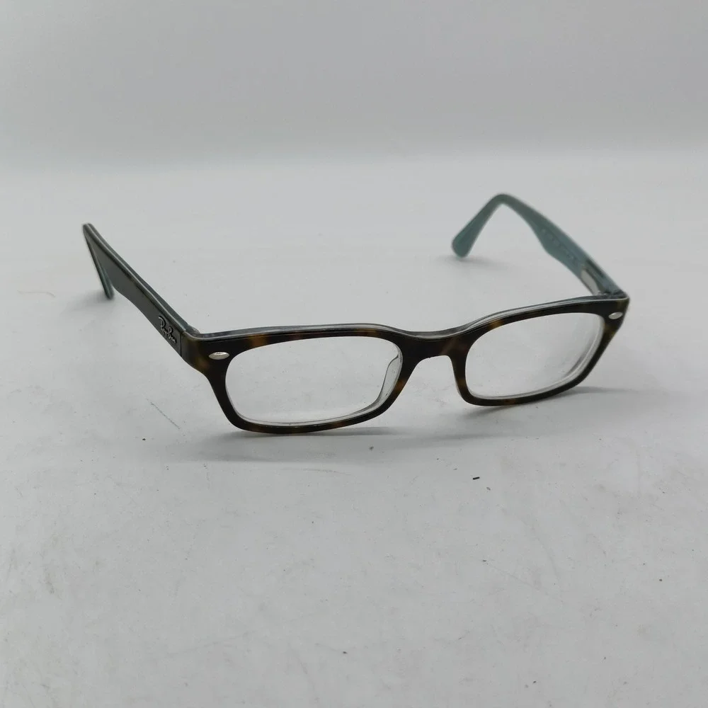 Ray-Ban RB5150 5023 Tortoise Blue Rectangle Eyeglass Frames Only 50-19-135 49